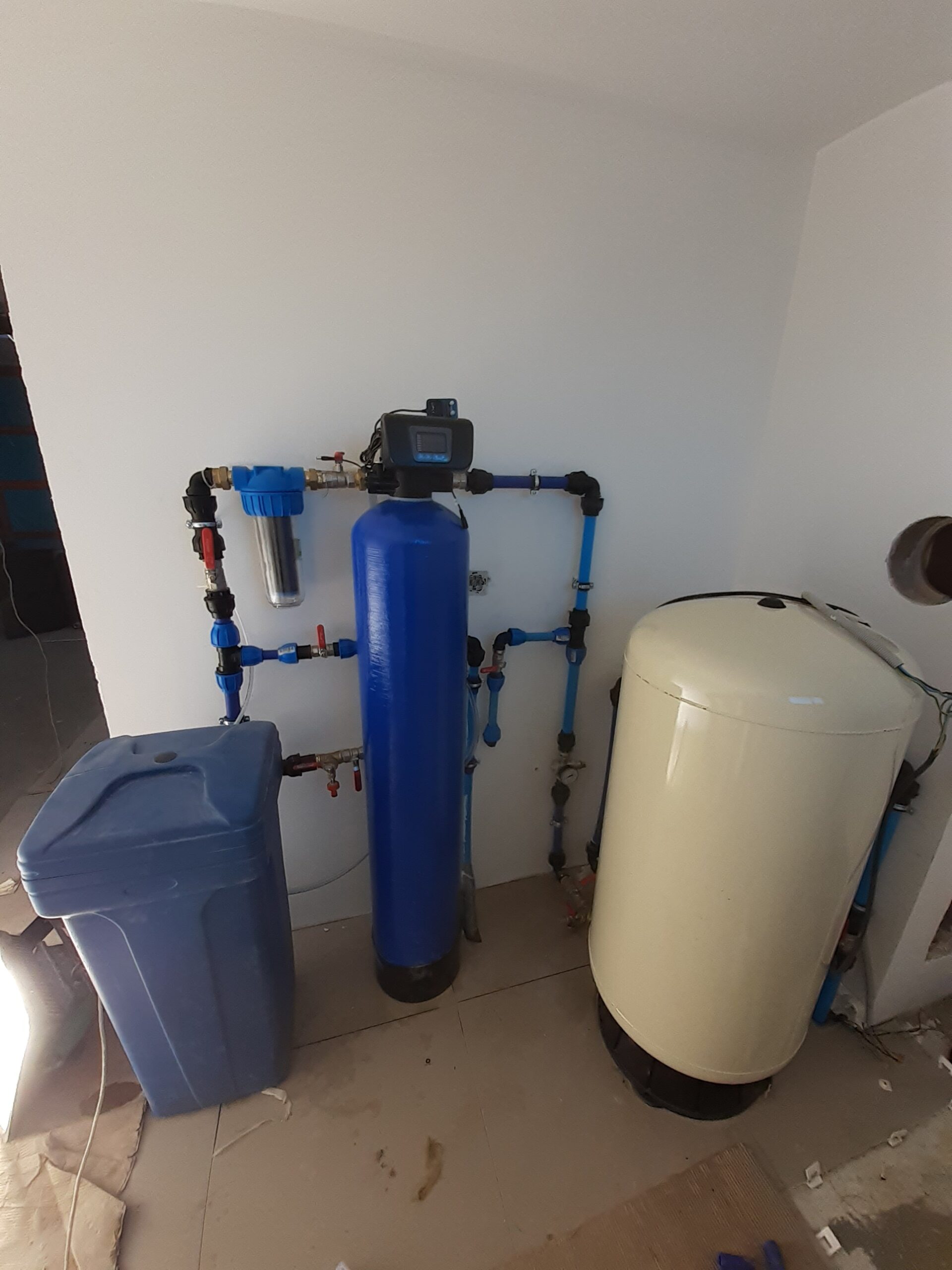 Montaż stacji uzdatniania wody