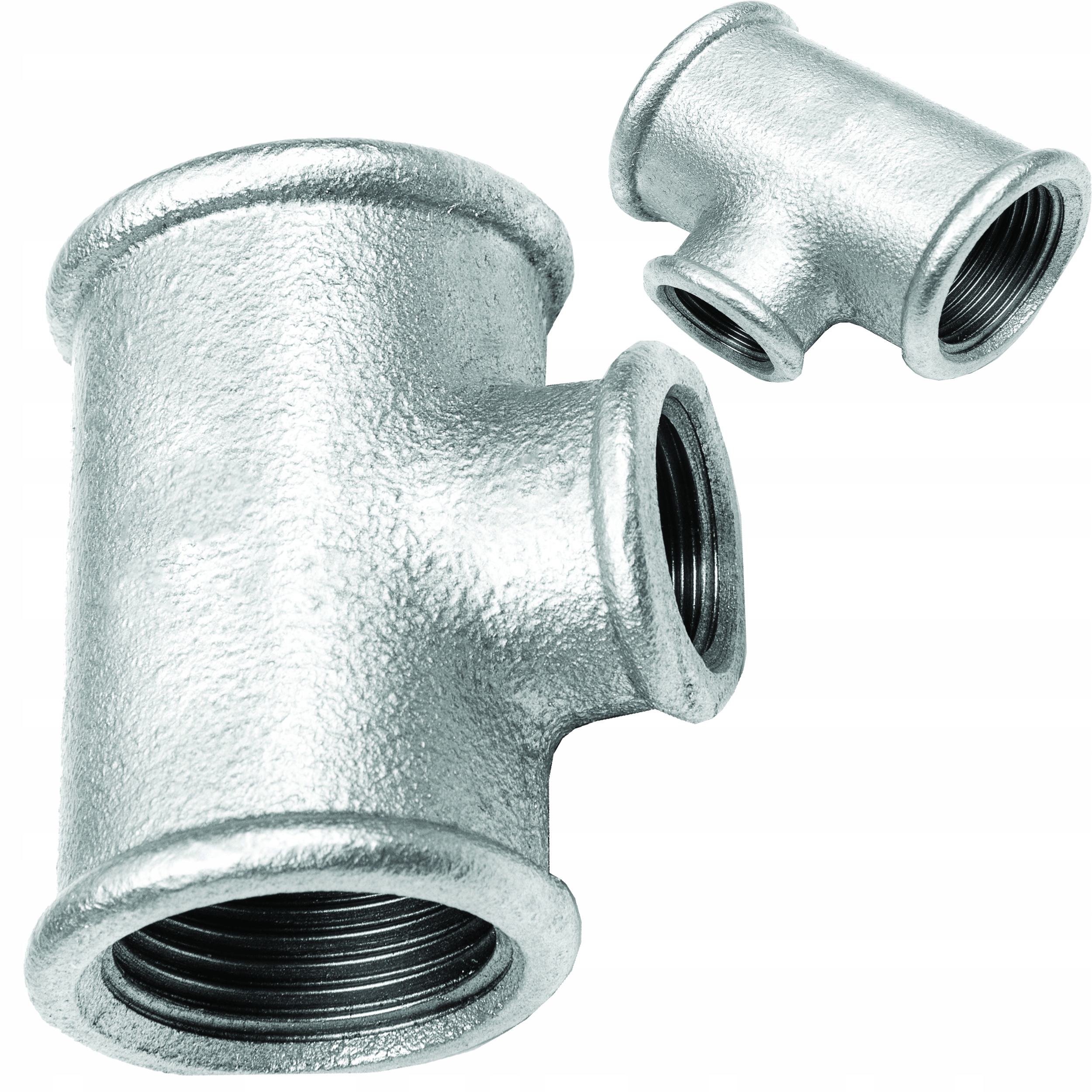 Trójnik Redukcyjny 1 x 1/2 x 1 Ocynkowy