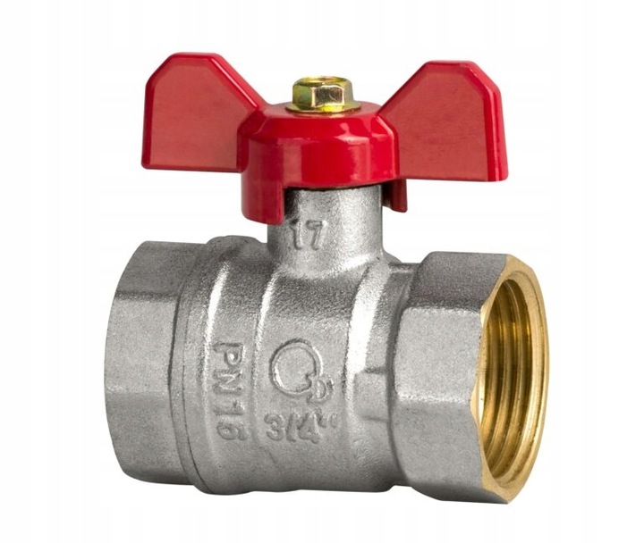 Zawór kulowy 1/2′ Motylkowy